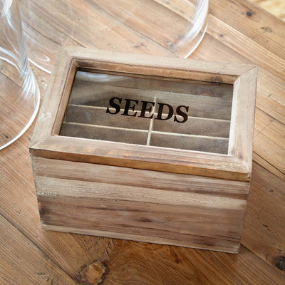 flower box seeds Park Hill Seed Packet Box