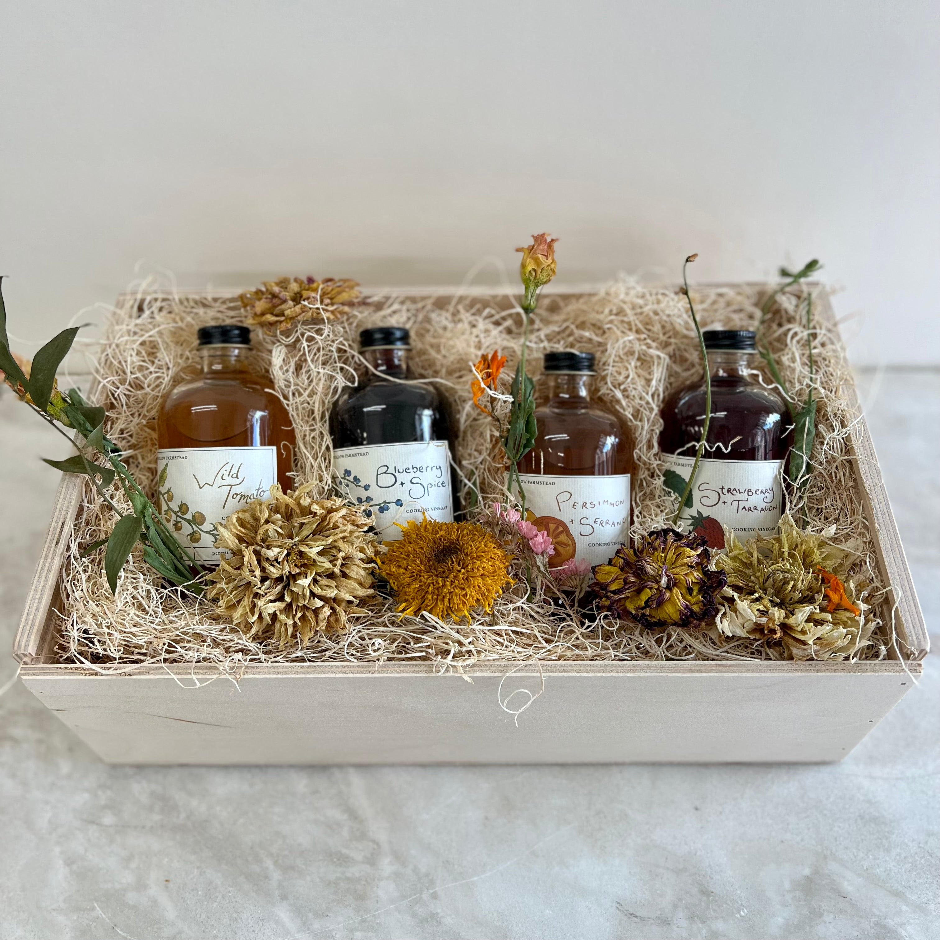 Infused Cooking Vinegar | Gift Box – Stone Hollow Farmstead