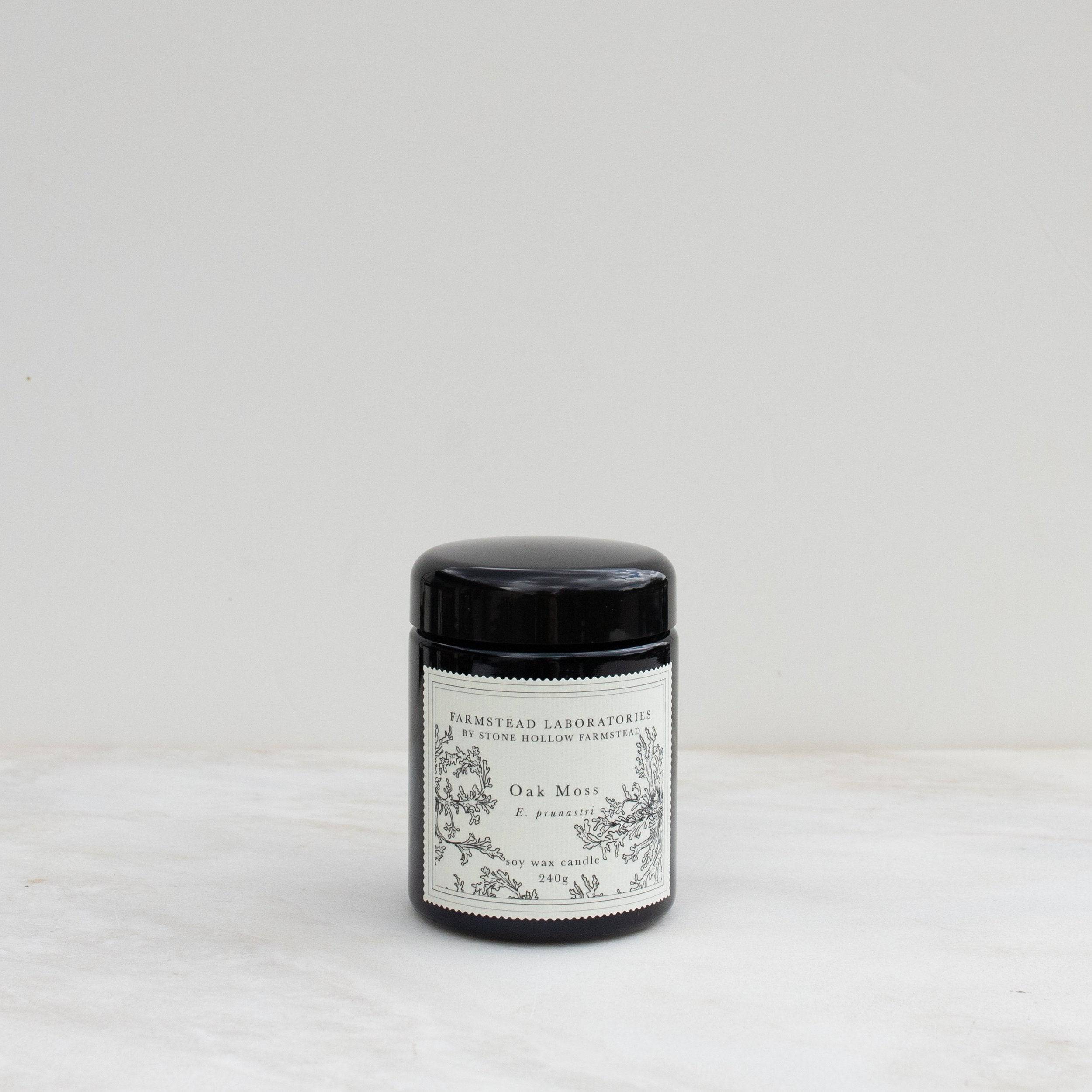 Oak Moss Candle – Stone Hollow Farmstead