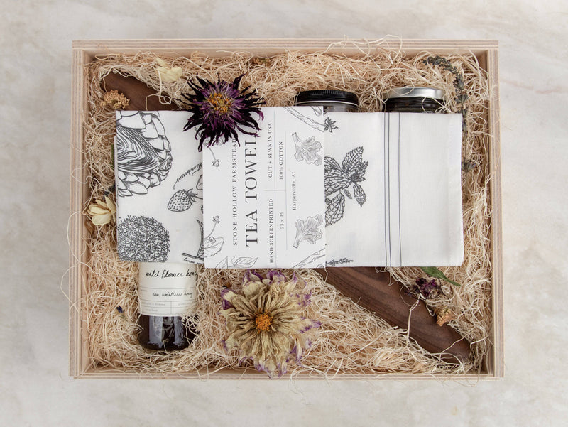 A Winter Solstice Morning Gift Box - Stone Hollow Farmstead