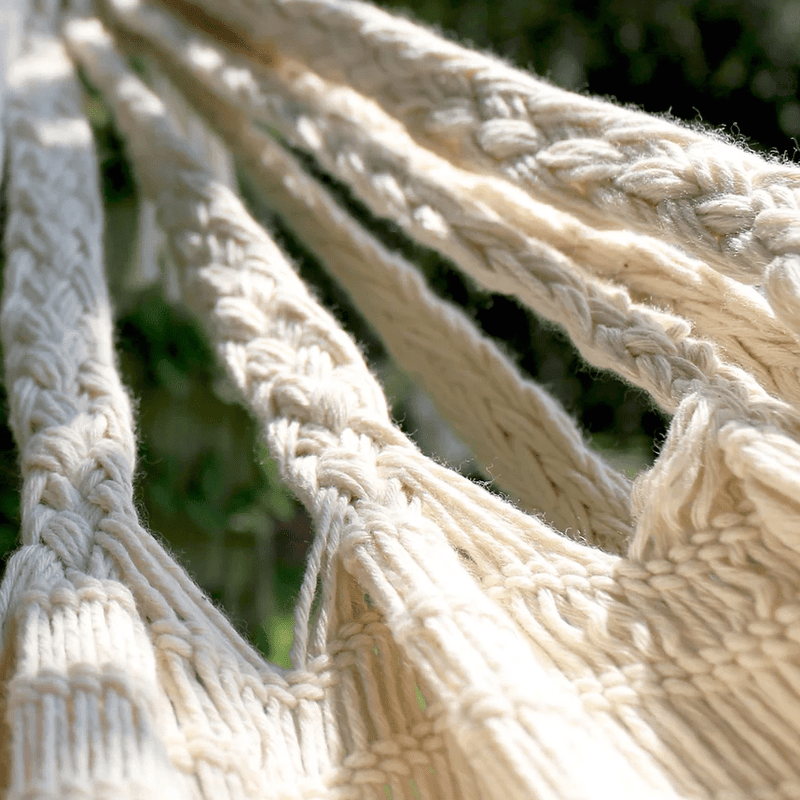 Hand-Knotted Hammock - Stone Hollow Farmstead