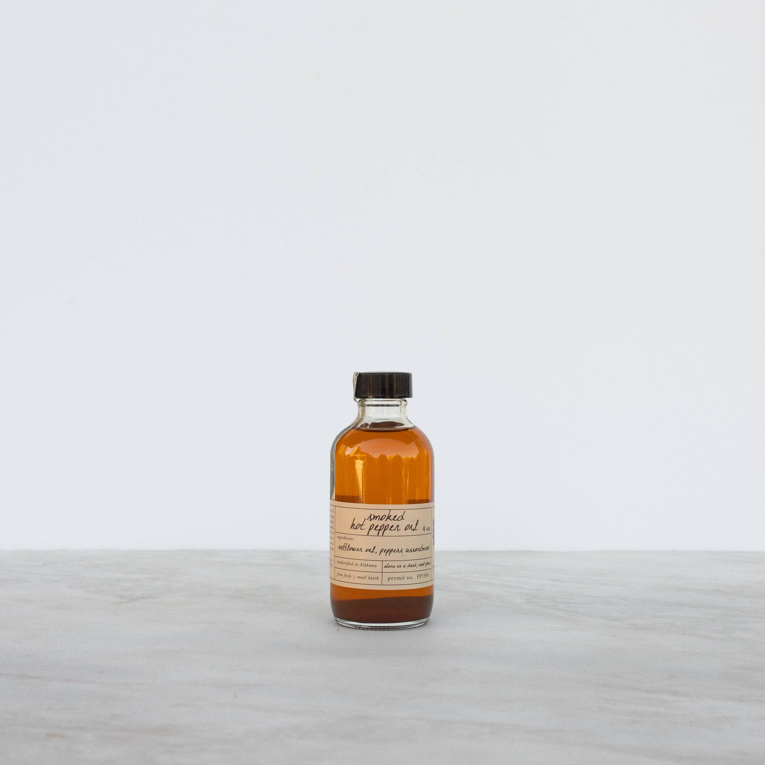 Smoked Hot Pepper Oil