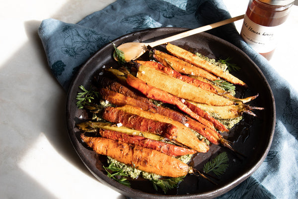 Cumin Roasted Carrots with Honey