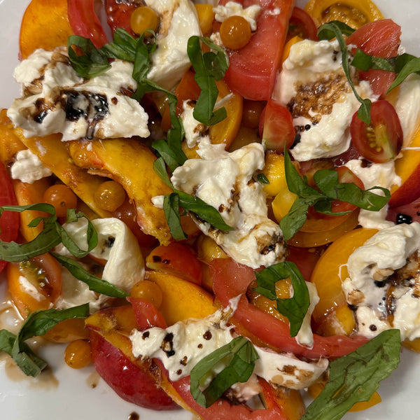 Week Eight | Heirlooms, Peaches, and Burrata! Oh My!