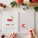 Fruit Watercolor Workbook - Stone Hollow Farmstead