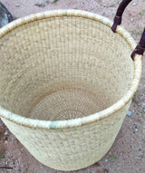 Woven Handled Basket - Stone Hollow Farmstead