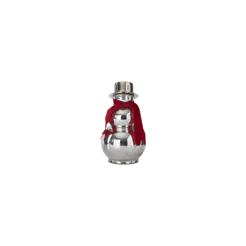 Silver Mercury Glass Snowmen