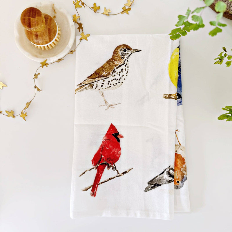 Birds Tea Towel - Stone Hollow Farmstead
