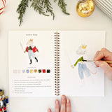 Nutcracker Watercolor Workbook - Stone Hollow Farmstead
