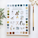 Winter Watercolor Workbook - Stone Hollow Farmstead