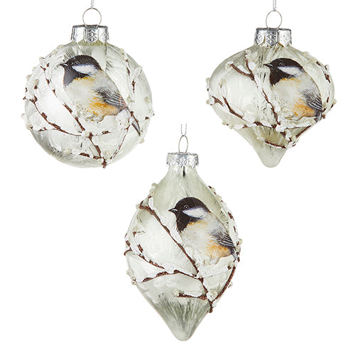 Chickadee Ornament - Stone Hollow Farmstead