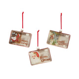 Vintage Postcard | Holiday Ornament - Stone Hollow Farmstead