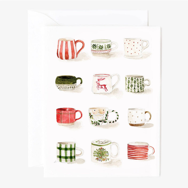 Emily Lex Christmas Mugs Notecard