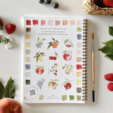 Fruit Watercolor Workbook - Stone Hollow Farmstead