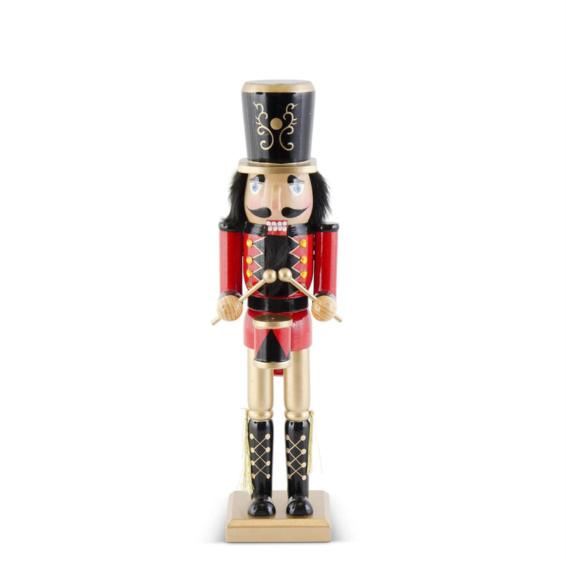 Wood Nutcrackers W/Hats