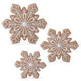 Stone Hollow Farmstead – Gingerbread Snowflake Decoration