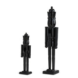 Black Nutcracker w/Crown