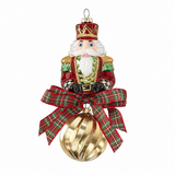 Stone Hollow Farmstead – Blown Glass Soldier Bust Ornament Red