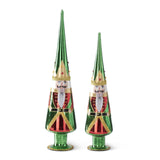 Stone Hollow Farmstead – Nutcracker Glass Cone Tree