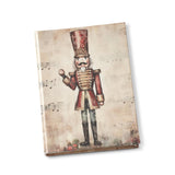 Stone Hollow Farmstead – 8 inch Christmas hardcover journal with nutcracker cover