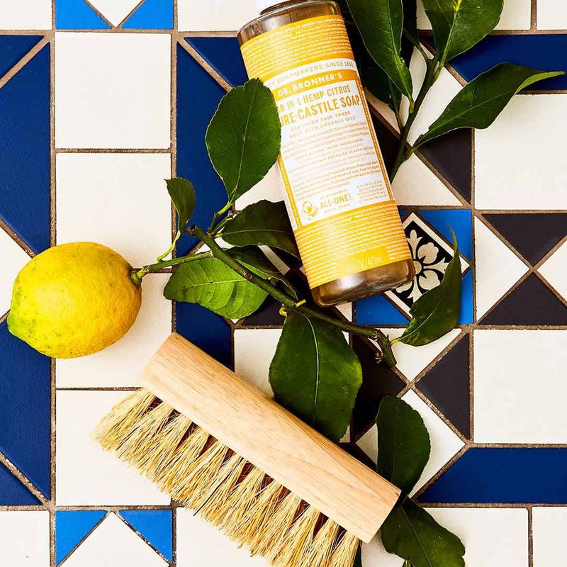 Scrub Cleaning Brush - All Natural, Japanese Inspired - Stone Hollow Farmstead