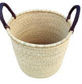 Woven Handled Basket - Stone Hollow Farmstead