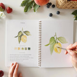 Fruit Watercolor Workbook - Stone Hollow Farmstead