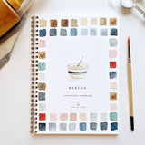 Baking watercolor workbook - Stone Hollow Farmstead