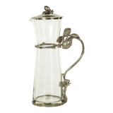 Amalfi Glass Pitcher with Lid stone hollow farmstead