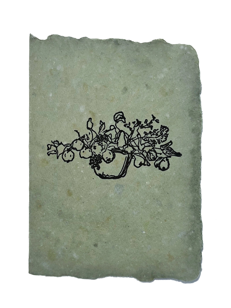 Arrangement with Fruit | Note Card - Stone Hollow Farmstead