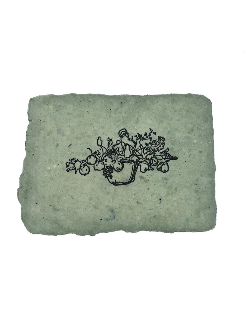 Arrangement with Fruit | Note Card - Stone Hollow Farmstead