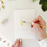 Birds Paintable Watercolor Notecard Set by Emily Lex Stone Hollow Farmstead