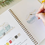 Camping Watercolor Workbook - Stone Hollow Farmstead