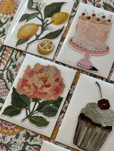 Pink Peony Die Cut Card Stone Hollow Farmstead 