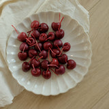 Cherry Beeswax Birthday Candles Stone Hollow Farmstead