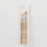 Emily lex watercolor paintbrush set stone hollow farmstead 
