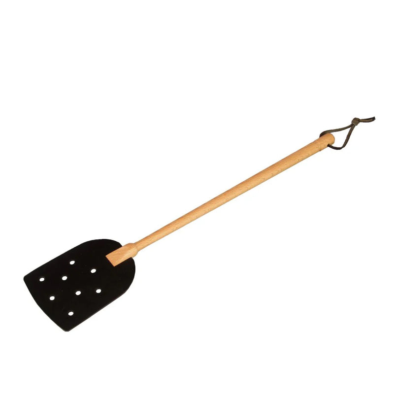 Beechwood + Leather Fly Swatter - Stone Hollow Farmstead