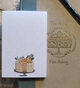 Fancy Cake Le Petit Notepad Stone Hollow Farmstead 
