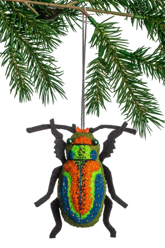 Beetle | Holiday Ornament - Stone Hollow Farmstead