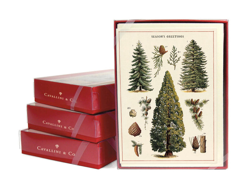 Vintage Holiday Stationary | Evergreen - Stone Hollow Farmstead