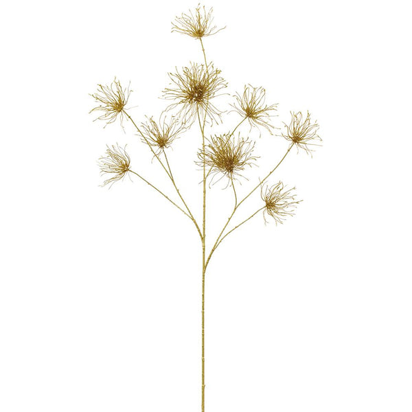 Glittered Metallic Pine Spray 51.5" - Stone Hollow Farmstead