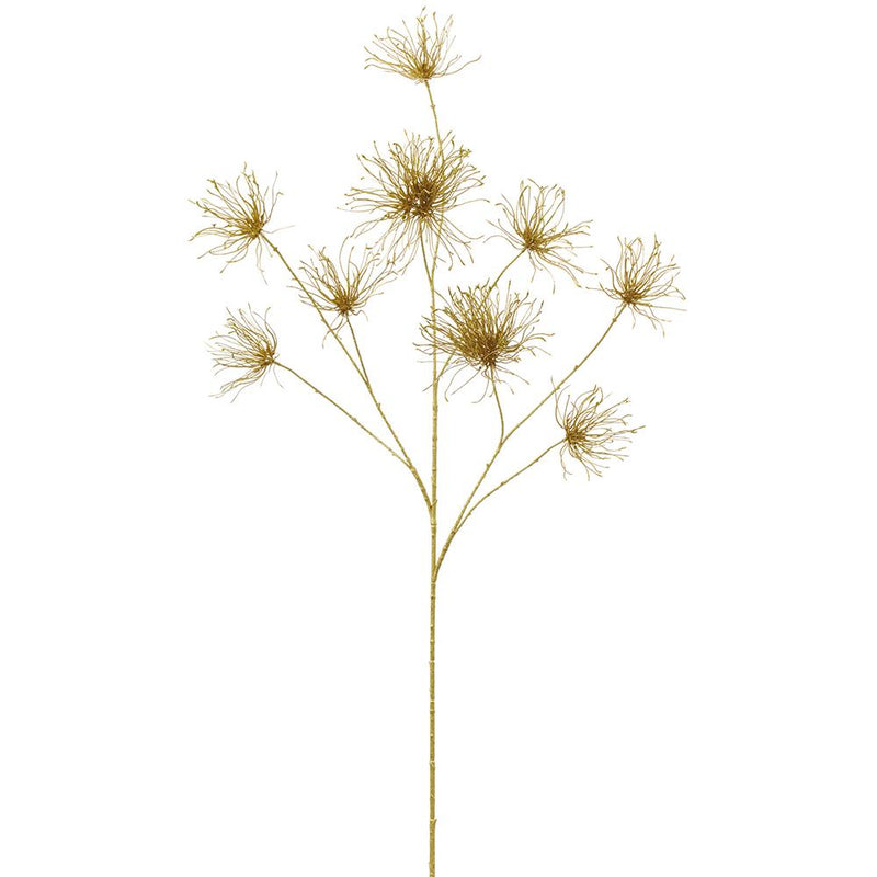 Glittered Metallic Pine Spray 51.5" - Stone Hollow Farmstead