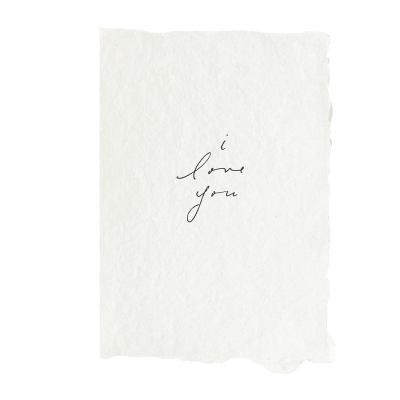 I Love You | Note Card - Stone Hollow Farmstead