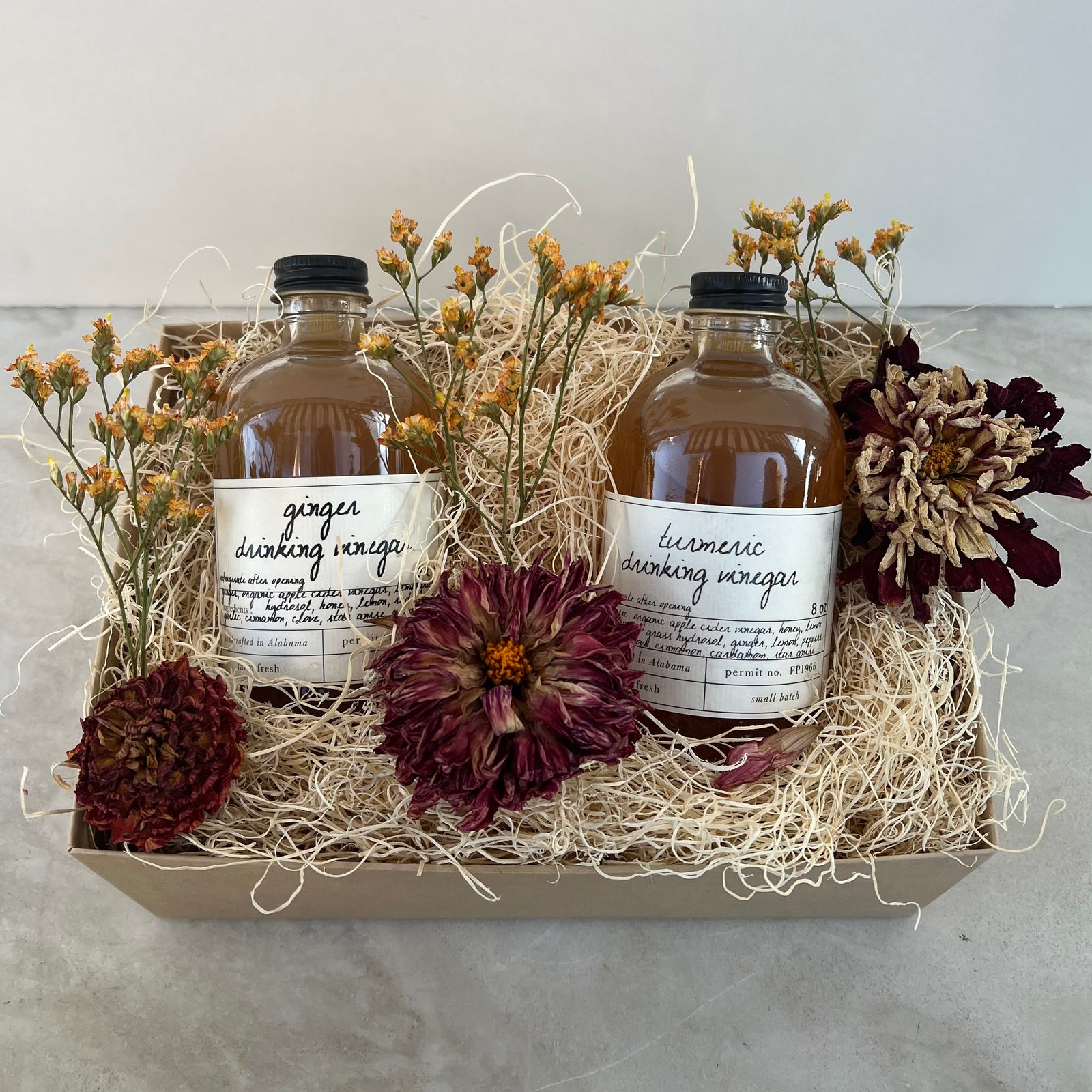 Drinking Vinegar Duo | Gift Box – Stone Hollow Farmstead