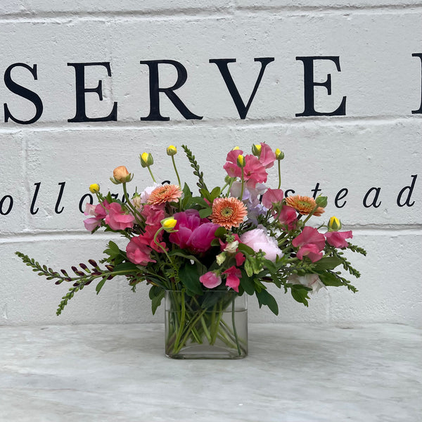 Pop of Petals Arrangement  | Fresh Florals - Stone Hollow Farmstead
