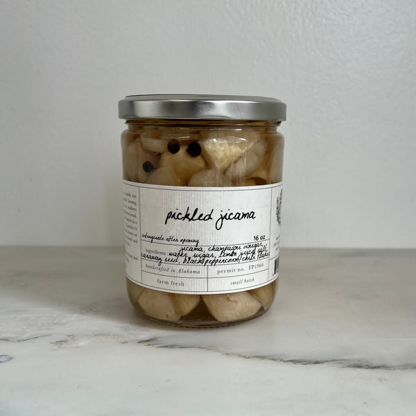 Pickled Jicama - Stone Hollow Farmstead