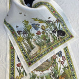 Italian Bunny Garden Tea Towel Tessitura Toscana Telerie stone hollow farmstead 