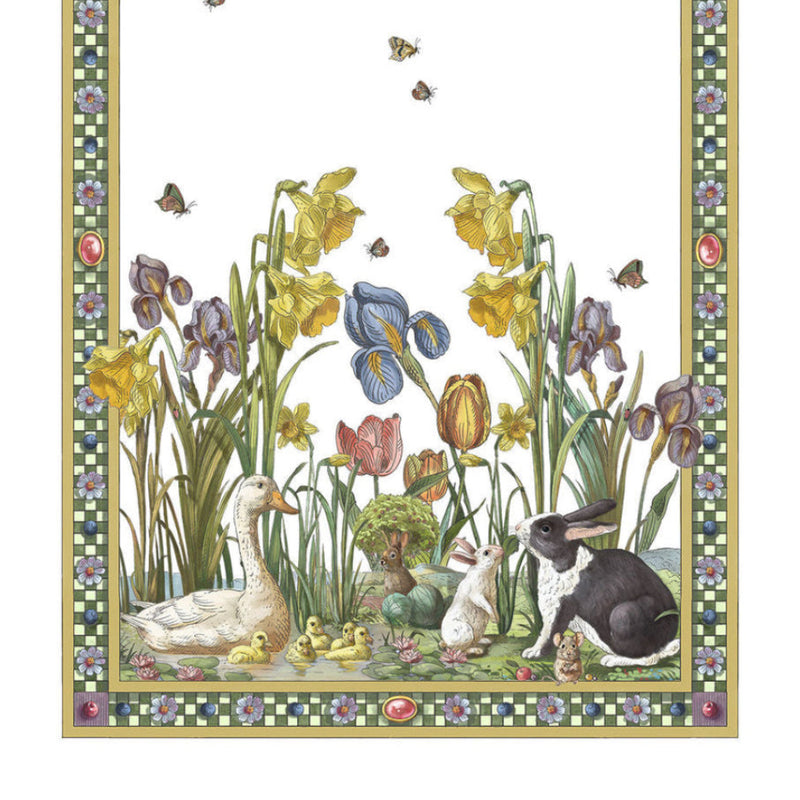 Italian Bunny Garden Tea Towel – Stone Hollow Farmstead