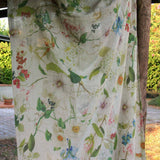 Italian Ibisco Tablecloth Hibiscus Stone Hollow Farmstead Tessitura Toscana Telerie