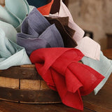 Italian Tiziano Linen Napkin Tessitura Toscana Telerie Stone Hollow Farmstead